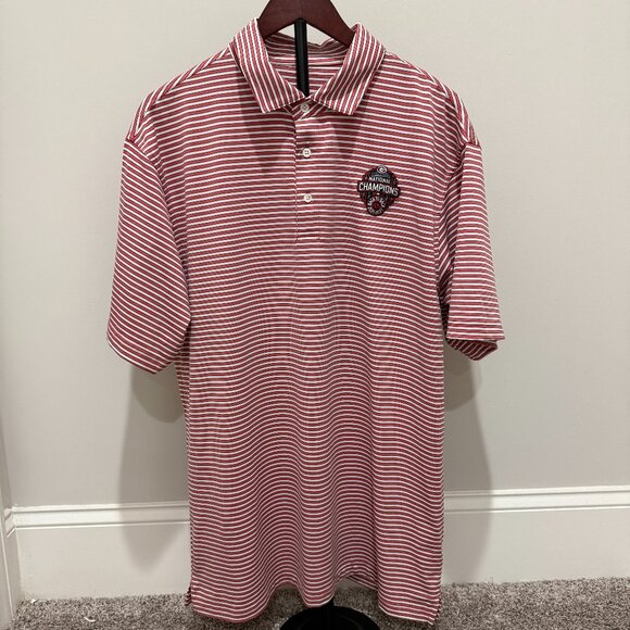 Onward Reserve Men's Performance Polo - Georgia Bulldogs Back 2 Back Champs - Picture 1 of 4